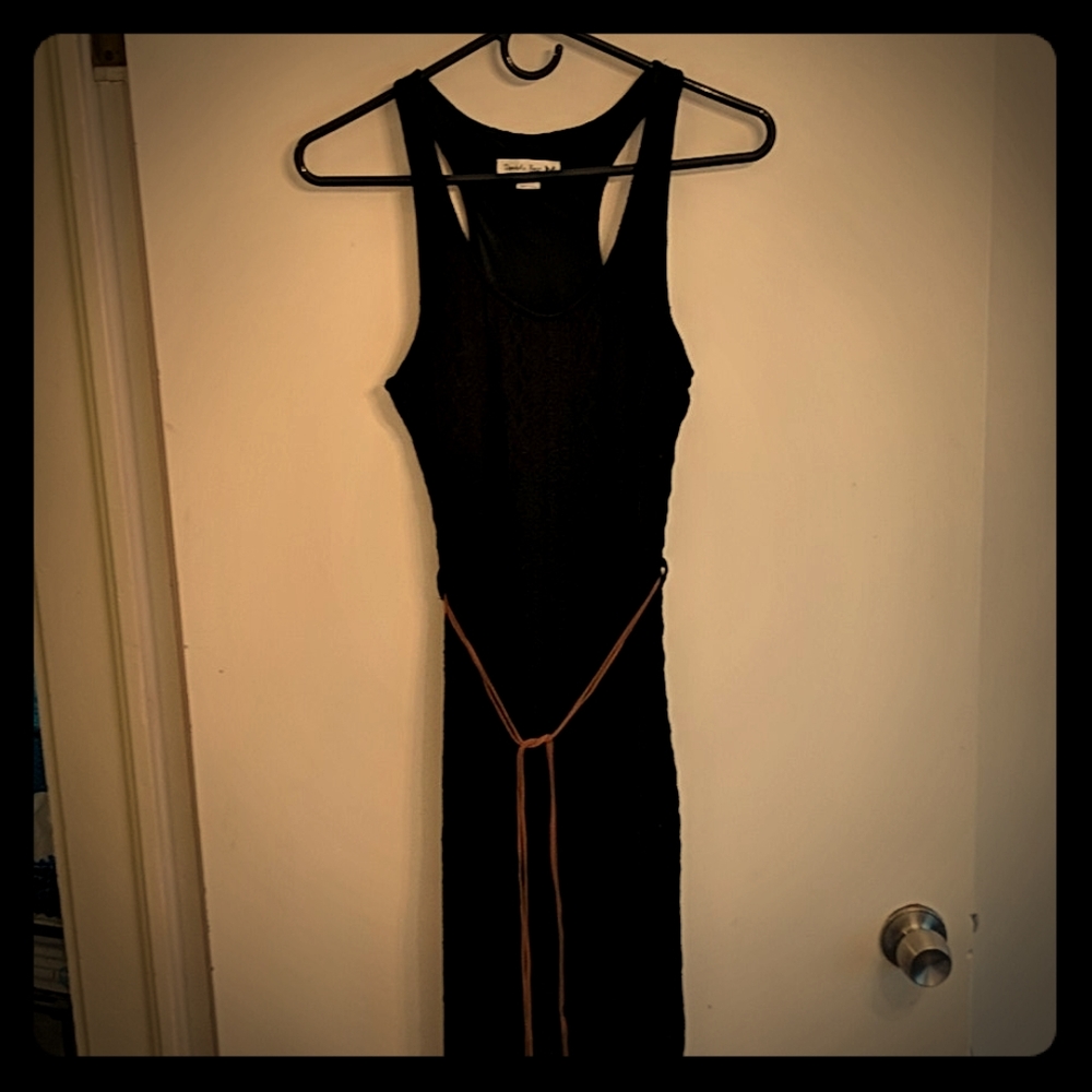 Black Racerback Maxi Dress